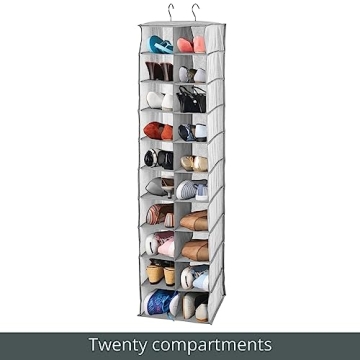 Effortless Shoe Storage with mDesign Closet Organizer