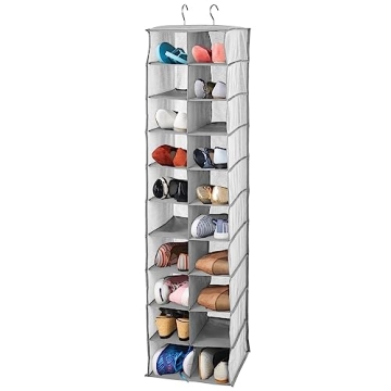 Effortless Shoe Storage with mDesign Closet Organizer