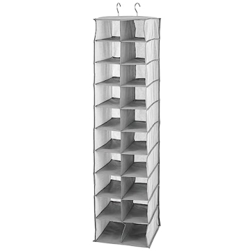 Effortless Shoe Storage with mDesign Closet Organizer