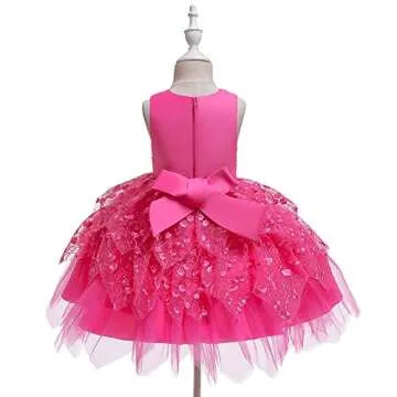 COMISARA Toddler Flower Girl Dress for Weddings & Events
