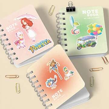My Time at Portia Stickers Big 24 Pcs Anime Waterproof Trendy Stickers, Perfect for Laptop Phone Tra...