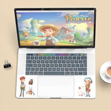 My Time at Portia Big 24 Pcs Waterproof Stickers