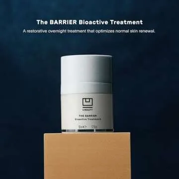 U Beauty BARRIER Bioactive Treatment - Night Cream Moisturizer for Face for Softer & Stronger Skin, Improves Rough, Dull Skin, Overnight Skin Barrier Cream with Urea, & Hyaluronic Acid - 1.7 fl oz
