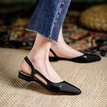 Stylish MICIFA Slingback Flat Pumps for Women