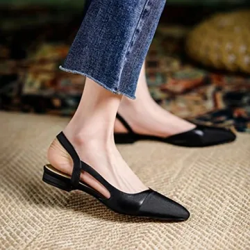 Stylish MICIFA Slingback Flat Pumps for Women