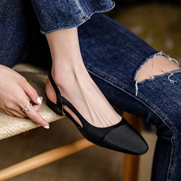 Stylish MICIFA Slingback Flat Pumps for Women