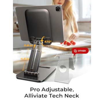 LISEN 2024 Upgrade iPad Holder Stand for All Tablets