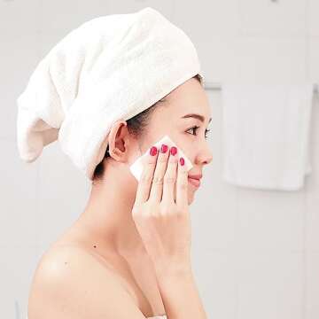 Diane Cotton Squares – 100% Real Cotton – Soft, Gentle on Face, Use for Makeup and Nail Polish Removal, Beauty Applicator - 160 Count (Pack of 1)