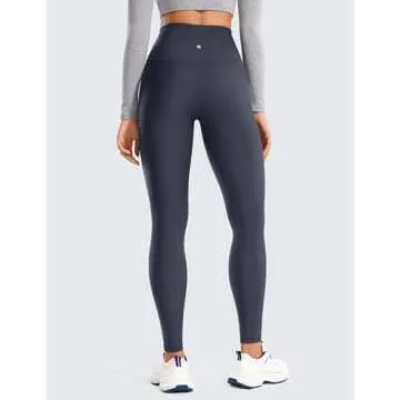 CRZ YOGA Thermal Fleece Lined Leggings Women 28'' - Winter Warm Workout Hiking Pants High Waisted Yo...