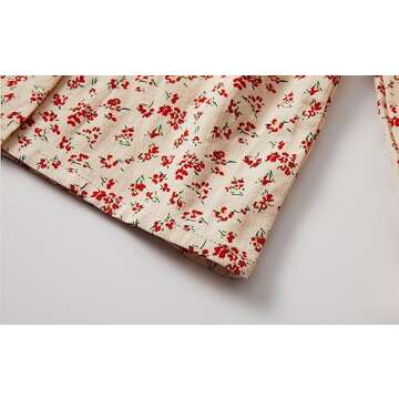 Mud Kingdom Floral Button Up Shirt for Toddler Girls