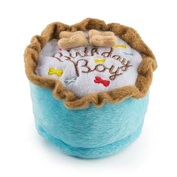 Haute Diggity Dog Birthday Boy Cake Plush Toy