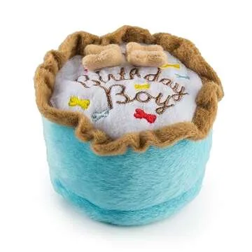 Haute Diggity Dog Birthday Boy Cake Plush Toy
