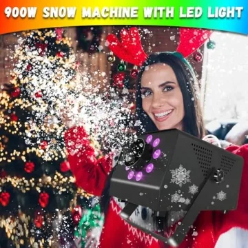 IMONE 900W Snow Machine with Remote for Parties