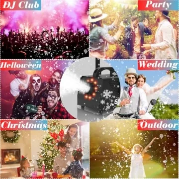 IMONE 900W Snow Machine with Remote for Parties