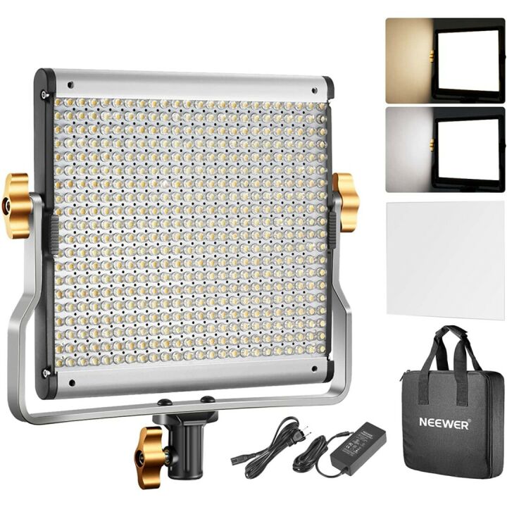 Neewer Bi-Color LED Video Light with U Bracket