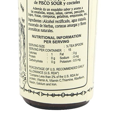 Amargo Chuncho Bitters 75ml - Perfect for Pisco Sours