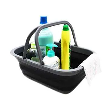 SAMMART Collapsible Tub - 9.2L Outdoor & Storage Solutions