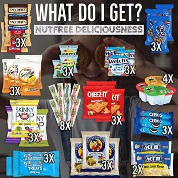 Peanut Free Snacks & Tree Nut Free Snacks - Popcorn, Chips, Cookies & Candy by Stuff Your Sack