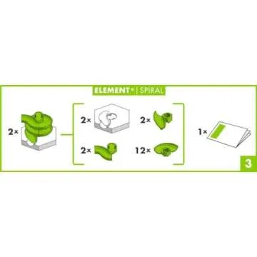 Ravensburger GraviTrax: Spiral Accessory| STEM Toy for Kids Ages 8 and Up | Compatible with All GraviTrax Systems | Ranked No.1 Marble Run System in The U.S