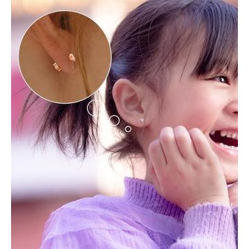 Hypoallergenic Flat Back Earrings for Sensitive Skin
