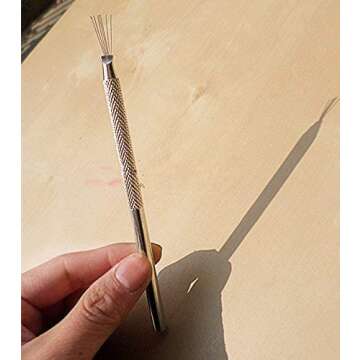 COMIART 2pcs Feather Wire Texture Tool for Sculpting