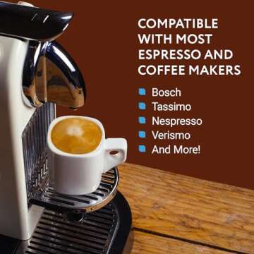 IMPRESA [20 Pack] Espresso Machine Descaler Tablets - Descaling & Cleaning Tablets for Breville, Jura, Miele & Other Espresso Makers – Remove Mineral Build-Up - Coffee Machine Descaler