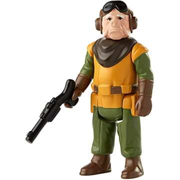 Star Wars Retro Collection Kuiil Toy 3.75-Inch-Scale Mandalorian Figure with Accessories