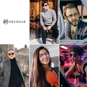 Stylish AEVOGUE Polarized Sunglasses For Men And Women