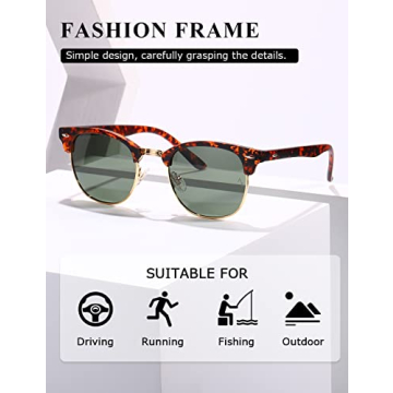 Stylish AEVOGUE Polarized Sunglasses For Men And Women