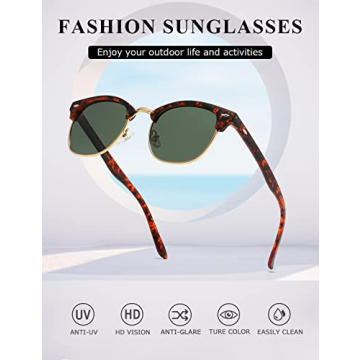 Stylish AEVOGUE Polarized Sunglasses For Men And Women
