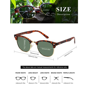 Stylish AEVOGUE Polarized Sunglasses For Men And Women