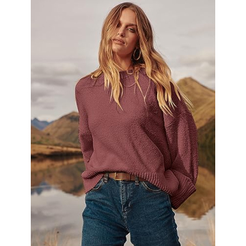 ANRABESS Women's Oversized Sweater for Casual Chic Style