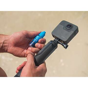 Lens Repellent for Action Cameras