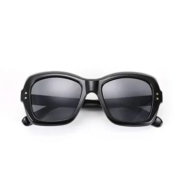 FEISEDY Women Oversized Polygon Vintage Sunglasses B2715