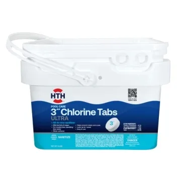 HTH 42056W Swimming Pool Care 3" Chlorine Tabs Ultra - 8lb Individual Pack