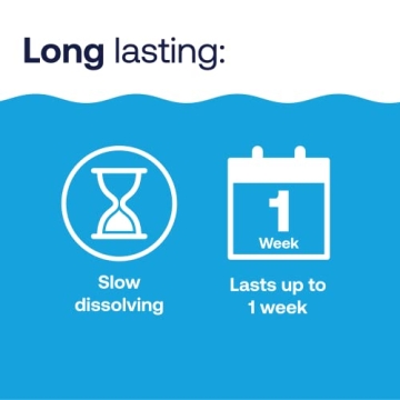 HTH 3" Chlorine Tabs Ultra - Individually Wrapped Pool Care