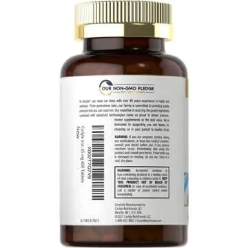 Carlyle Iron Ferrous Sulfate 65 mg - High Potency Supplement