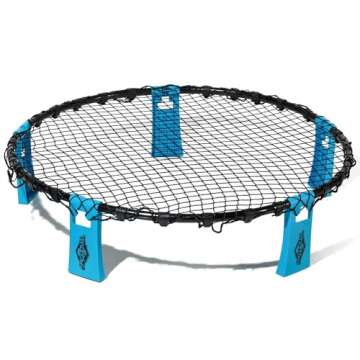 Franklin Sports Spyderball Game Set - Outdoor Beach Game for Kids + Adults - Includes Net, 3 Balls + Carrying Case