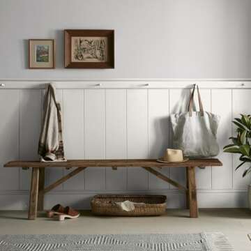 Magnolia Home by Joanna Gaines Classic Interior Wall, Ceiling, Trim Paint and Primer, Eggshell Finish, 1 Gallon - SILOS WHITE