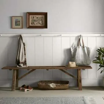 Magnolia Home by Joanna Gaines Classic Interior Wall, Ceiling, Trim Paint and Primer, Eggshell Finish, 1 Gallon - SILOS WHITE