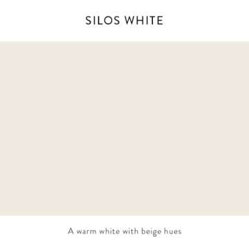 Magnolia Home by Joanna Gaines Classic Interior Wall, Ceiling, Trim Paint and Primer, Eggshell Finish, 1 Gallon - SILOS WHITE