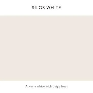 Magnolia Home by Joanna Gaines Classic Interior Wall, Ceiling, Trim Paint and Primer, Eggshell Finish, 1 Gallon - SILOS WHITE