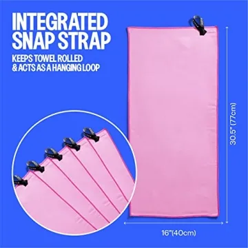 Acteon Quick Dry Odor-Free Super Absorbent Gym Towels