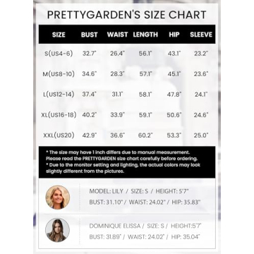 Stylish PRETTYGARDEN Womens Jumpsuit for Any Occasion