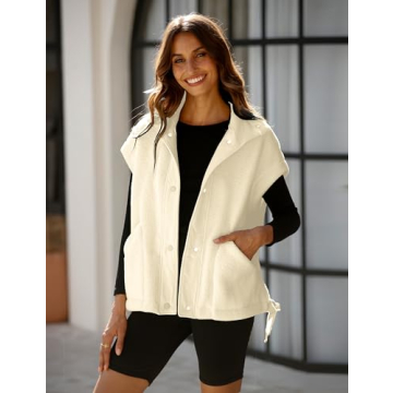 Cozy Women’s Oversized Fleece Vest - Stylish & Warm!