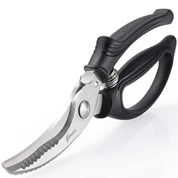 Heavy Duty Poultry Shears - Ultimate Kitchen Scissors for Meat & Veggies