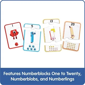 Numberblocks Counting Puzzle Set for Kids Age 3-5