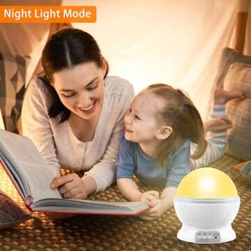 MOKOQI Race Car Night Light Projector Birthday Gifts Toys for Boys Age 3-5 Kids Car Nightlights 360 Degree Rotation with 17 Colors Changing Star Projector Ceiling Light Projector for Boys