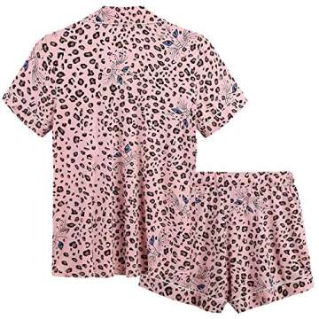 Cherrydew Comfy Ladies Pajama Shorts Set - Luxurious Viscose