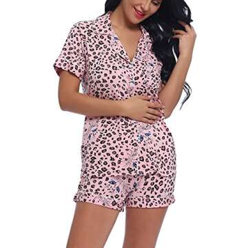 Cherrydew Comfy Ladies Pajama Shorts Set - Luxurious Viscose